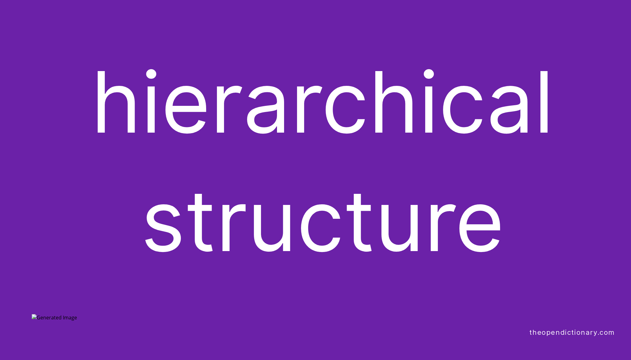 hierarchical-structure-meaning-of-hierarchical-structure-definition